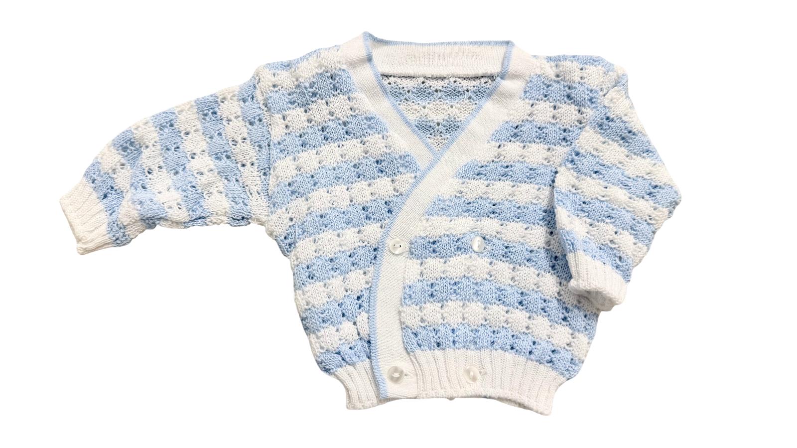 Maglioncino neonato in filo cotone